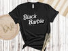 BLACK BARBIE, Barbie Shirt, Birthday Party Shirt, Party Girls Shirt, Doll Baby Girl, Birthday Crew Shirt, Girls Shirt, Birthday Gift Shirt - 1.jpg