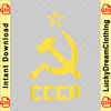 Communist Costume USSR CCCP Hammer & Sickle Red copy.png