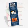 cat embroidery pattern bookmark