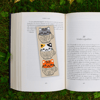 cross stitch bookmark pattern cat