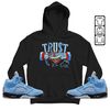 Snake Trust No One Unisex Sneaker Shirt Match Retro University Blue 5s Tee, Jordan 5 University Blue T-Shirt, Hoodie, Sweatshirt - 4.jpg