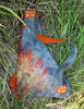 dragon iguana one shoulder felt backpack back.jpg