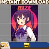 Rize Tedeza Png, Anime Png, Japanese Png, Anime Silhouette Png, Anime Character, Anime Vector Files (20).jpg