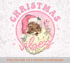 Retro Chocolate Santa png, Christmas Vibes Sublimation file for Shirt Design, Digital download Pink Santa Claus Png - 2.jpg