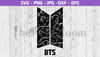 BTS Logo SVG - BTS cut file - Bangtan - Instant download, digital file, png, eps, dxf - 1.jpg