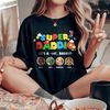 Personalized Super Daddio Shirt, Super Mario Shirt, Daddio Shirt, Super Dad Shirt, Dad Gamer Shirt, Father's Day Gift, Mario Family Shirt - 2.jpg