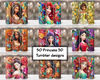 50+ 3d Cartoon princess Tumbler 5.99  4.jpg