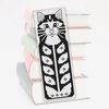 cat cross stitch bookmark