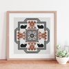 cat cross stitch pattern vintage