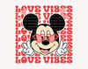 Love Vibes Svg, Love Mouse Svg, Funny Valentine's Day, Mouse Heart Svg, Valentine's Day Svg, Retro Valentines Svg, Holiday Season SVG Files - 1.jpg