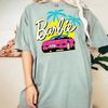 Barbie Comfort Colors shirt, Barbie Movie 2023 Shirt, Party Girls Shirt, Doll Baby Girl, Birthday Shirt, Barbie Car Corvette Palm Shirt - 6.jpg