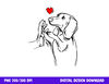 Dachshund Love Cute Weiner Dog Mom Funny Girls Gift  png, sublimation copy.jpg