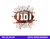 Double Digits Birthday Decorations Boy 10 Football 10th Bday png, sublimation copy.jpg