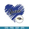 Baltimore Ravens Heart Logo Svg, Baltimore Ravens Svg, NFL Svg, Png Dxf Eps Digital File.jpeg