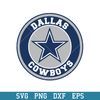 Dallas Cowboys Circle Logo Svg, Dallas Cowboys Svg, NFL Svg, Png Dxf Eps Digital File.jpeg