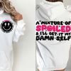 A Mixture Of Spoiled And I'll Get It My Damn Self Svg, Mom Svg, Mama Svg, Funny Mom Svg, Women T-Shirt Svg, Wavy Stacked Svg, Cricut - 4.jpg