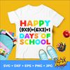 Math formula 100 days of school SVG, 100 days of school math SVG, Teacher 100 days shirt, School math 100 days - 1.jpg