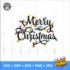 Merry Christmas SVG, png, dxf, eps, christmas svg, Christmas lights svg, holiday svg, christmas svg files - 5.jpg