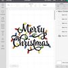 Merry Christmas SVG, png, dxf, eps, christmas svg, Christmas lights svg, holiday svg, christmas svg files - 6.jpg