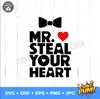 Mr Steal Your Heart Svg, Valentine's Day Svg, Valentine Boy Svg, Valentine Kid Svg Cut File For Cricut, Instant Download - 4.jpg