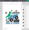 I Kicked 100 Days of School svg, 100 Days of School Svg, Soccer Svg, Boy 100th Day of School Shirt, Monster Truck svg, Dinosaur svg - 4.jpg