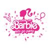 Barbie Svg, SVG file for cricut, Layered SVG files, Clipart files, Instant Download, Pink doll, Girl Svg, Png, Ai, Eps, Pdf - 1.jpg