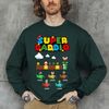 Custom Kidnames Super Daddio Shirt, Super Mario T-Shirt, Father's Day Shirt, Dad Birthday Shirt, Gamer Dad Sweatshirt, Gift for him - 5.jpg