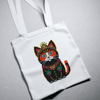 cat cross stitch pattern bag
