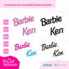 Barbi Logo Babe Doll Design Bundle Retro 60s 70s 80s 90s 00s  SVG PNG Clipart Digital Download Sublimation Cricut Cut File Dxf Eps Jpg - 4.jpg