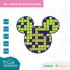 Mickey Ears Checkered Crossword Puzzle Style   SVG Clipart Digital Download Sublimation Cricut Cut File Png Dxf Eps Jpg - 6.jpg