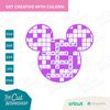 Mickey Ears Checkered Crossword Puzzle Style   SVG Clipart Digital Download Sublimation Cricut Cut File Png Dxf Eps Jpg - 7.jpg
