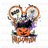 Daisy Pumpkin Halloween Png, Daisy Duck Dressed As Maleficent Png, Spooky Vibes Png, Witch Halloween Png - 1.jpg