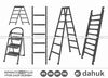 Ladder SVG Cut Files, Step SVG, Ladder Step SVG, Step Ladder, Cut file, for silhouette, svg, eps, dxf, png, clipart cricut design space - 1.jpg