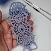 Bookmark Halloween spider web crochet pattern gifts booklovers