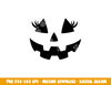 Jack O Lantern Eyelashes Pumpkin Face Halloween Women Girls  png,sublimation copy.jpg