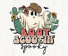 Boot Scootin’ Spooky PNG-Western Halloween png,Western ghost png, - 1.jpg