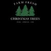 Farm Fresh Christmas Trees Farmhouse Rustic Holiday T Shirt.jpg