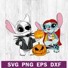 Stitch Disney Jack skellington SVG