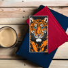 tiger bookmark embroidery pattern pdf