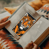 tiger cross stitch book mark pattern