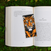 tiger cross stitch bookmark pattern