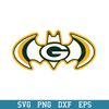 Batman Green Bay Packers Logo Svg, Green Bay Packers Svg, NFL Svg, Png Dxf Eps Digital File.jpeg