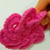 3D crochet flower pattern