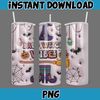 3D Inflated Halloween Season Sublimation Tumbler Design Download PNG, 20 Oz Digital Tumbler Wrap PNG (111).jpg