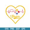 Pittsburgh Steelers Heart Logo Svg, Pittsburgh Steelers Svg, NFL Svg, Sport Svg, NFL Svg, Png Dxf Eps Digital File.jpeg