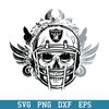 Skull Helmet Las Vegas Raiders Floral Svg, Las Vegas Raiders Svg, NFL Svg, Png Dxf Eps Digital File.jpeg