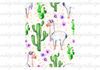 Llama Cactus Flower Picture JPEG Instant Digital Download Clipart Vector Outline Stencil - 1.jpg