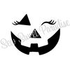 Jack-o-lantern Face Girl SVG, Halloween SVG, Pumpkin SVG, Digital Download, Cut File, Sublimation, Clip Art (individual svgdxfpng files) - 1.jpg