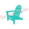 Adirondack Chair SVG, Beach Chair SVG, Beach SVG, Digital Download, Cut File, Sublimation, Clip Art (includes svgdxfpng file formats) - 1.jpg