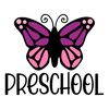 Preschool Butterfly SVG, Pre K SVG, School SVG, Digital Download, Cut File, Sublimation, Clip Art (includes svgpngdxfjpeg file formats) - 1.jpg